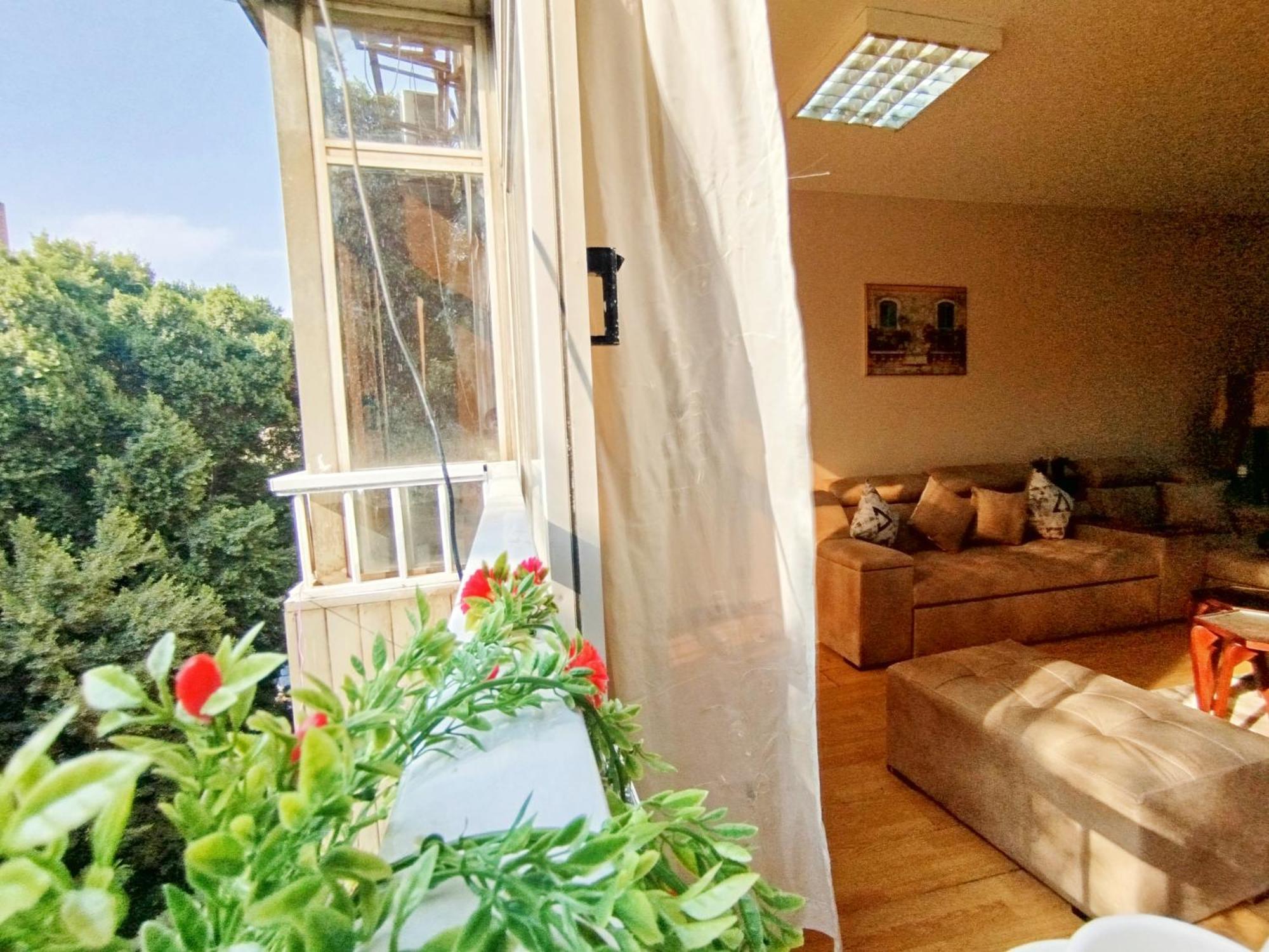 Garden City Apartment In Downtown Kairo Bagian luar foto